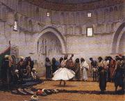 Jean - Leon Gerome The Whirling Dervishes USA oil painting artist